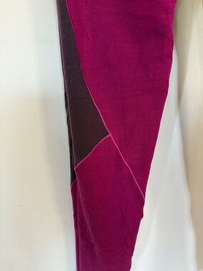Patagonia Plum and Magenta Colorblock Women's Leggings